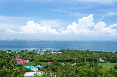 En iyi görünüm de koh lan, pattaya, tayland