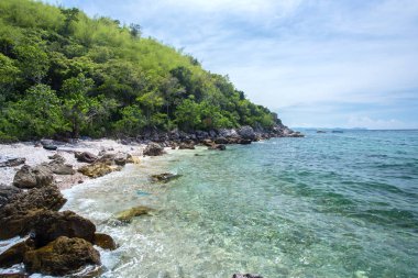 koh Larne Tayland yaz aylarında deniz manzarası