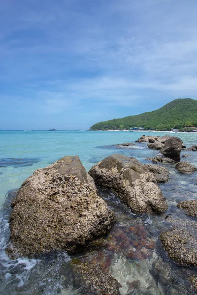 Koh Larne Tayland Yaz Aylarında Deniz Manzarası — Stok fotoğraf