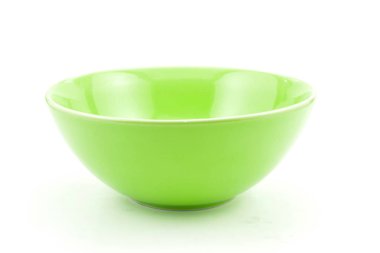 siyan kase, beyaz izole