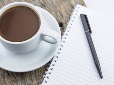 Kahve, dikkat, ahşap tablo