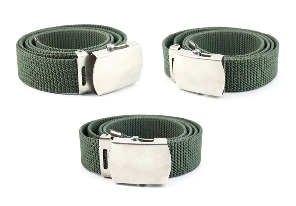 Ceinture Coton Isolée Sur Fond Blanc — Photo