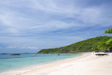 Koh Lan Pattaya Chonburi Tayland güzel plaj