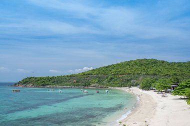Koh Lan Pattaya Chonburi Tayland güzel plaj