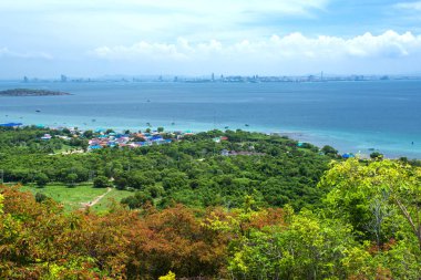 En iyi görünüm de koh lan, pattaya, tayland