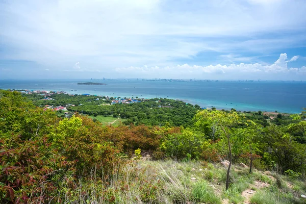 Vista Superior Koh Lan Pattaya Tailândia — Fotografia de Stock