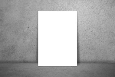 Model şablonu, doku arkaplanı üzerine kağıt beyazı sunum veya reklam için boş, reklamcılık için elementler, ticari markalaşma, tasarım için boş tahta, tuval baskı veya kart, nesne sanatı.