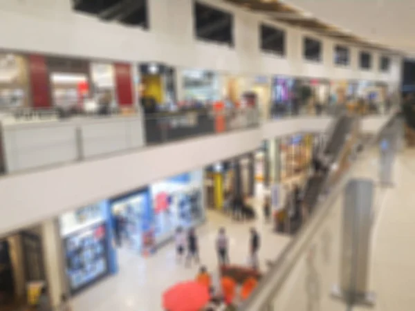 개요 흐림 아름 다운 명품 쇼핑몰 — 스톡 사진