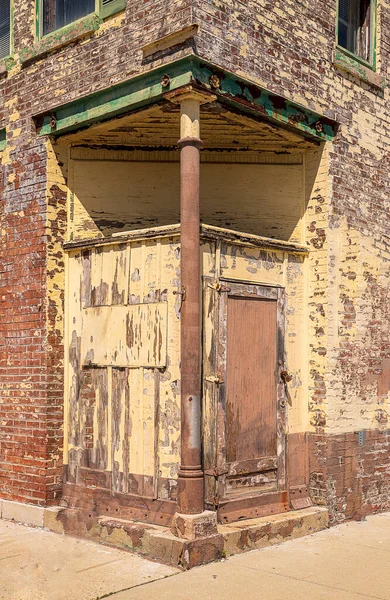 Edificio Abandonado Total Decadencia Urbana — Foto de Stock