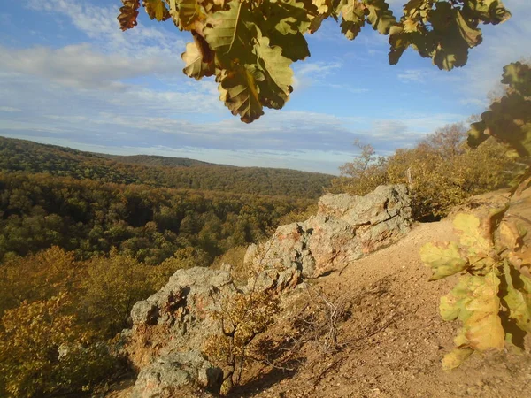 Eagles Rocks Fruska Gora Mountain Serbia Europe — 图库照片