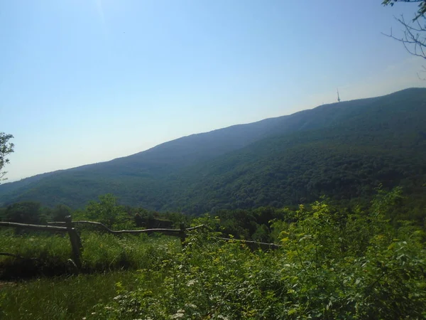 Orlovo Bojiste Miradouro Fruska Gora Montanha — Fotografia de Stock