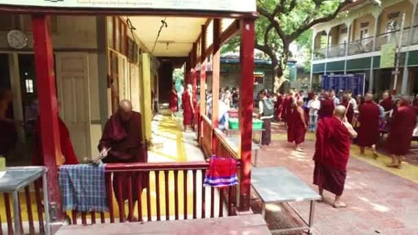 Monastère Mahagandayon, Myanmar — Video