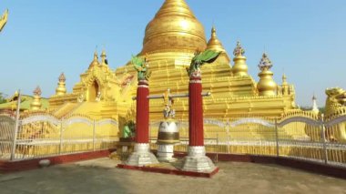 Kuthodaw Pagoda Budist bell, Mandalay