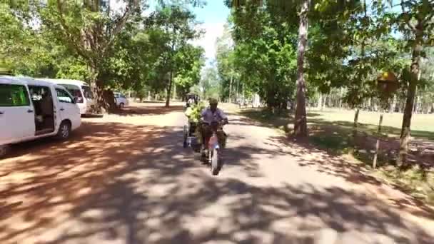Angkor Wat arkeolojik Park — Stok video