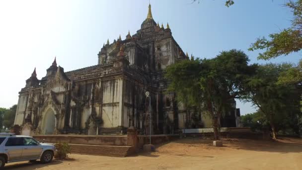 Thatbyinnyu Phaya Temple, Bagan — Stock Video