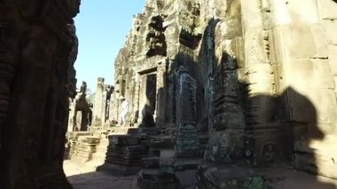 İçinde Bayon Tapınağı, Kamboçya yürümek