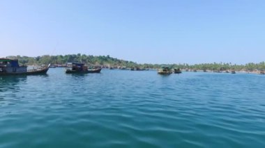 Gyeiktaw balıkçı köyü yakınındaki Ngapali Beach, Myanmar