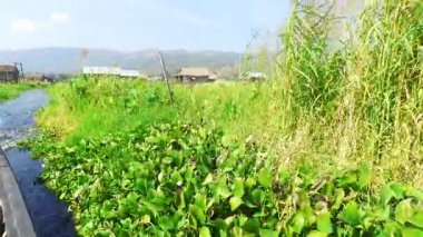 Gezi teknesi Inle Gölü, Myanmar ile