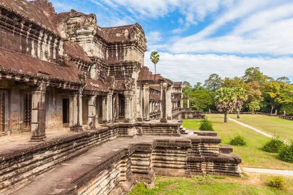 Angkor Wat Antika Khmer Tempel Komplex Kambodja Och Den Största — Stockfoto