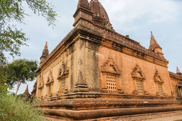Bin Budist Tapınakları Eski Bagan Arkeolojik Bölgede Myanmar Dan Biri — Stok fotoğraf