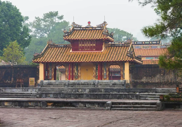 Vietnam Hue Hien Duc Mon Entrance Gates Leads Worship Place — Stock Photo, Image