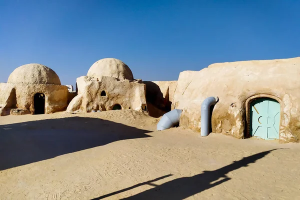 Nefta Tunezja Czerwca 2019 Star Wars Tatooine Wsi Tunezji — Zdjęcie stockowe