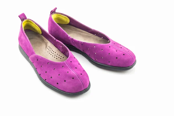 Baskets violettes. Chaussure en toile . — Photo