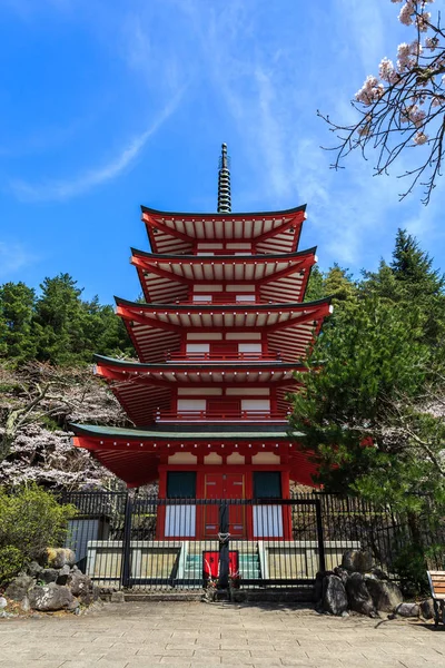 Chureito-Pagode im arakura sengen-Schrein. — Stockfoto