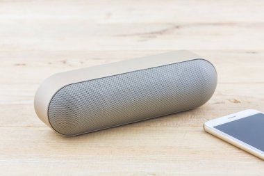 Cep telefonu, akıllı telefon için hoparlör için kablosuz hoparlör.