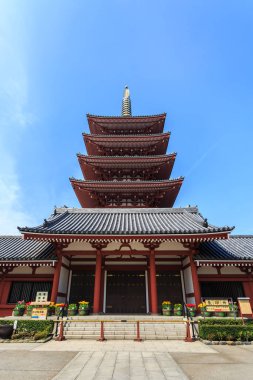 Sensoji-ji Tapınağı veya Asakusa Kannon Tapınağı.