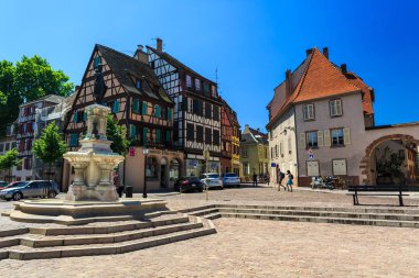 Colmar şehir Alsace bölgesinde.
