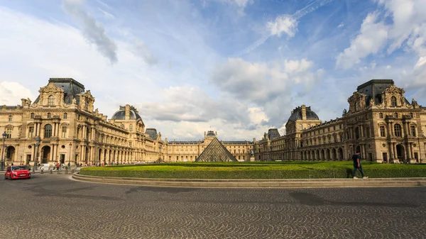 The Louvre Museum (The Grand Louvre) in Paris