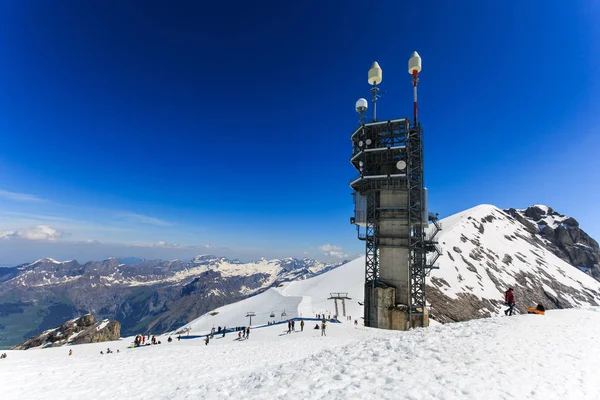 Mt. Titlis İsviçre görünümünden. — Stok fotoğraf