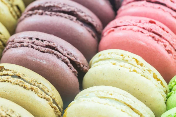 Macaron та французький десертів. — стокове фото