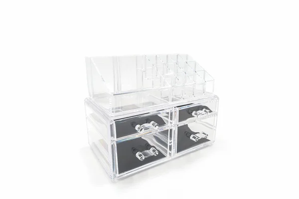 Empty beauty acrylic box. — Stock Photo, Image