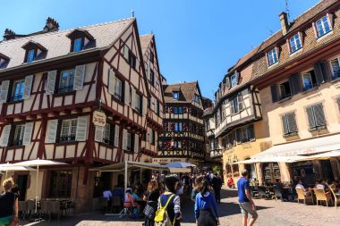 Colmar şehir Alsace bölgesinde.