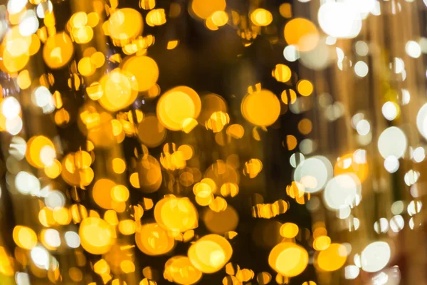 Abstraktes Gold und Silber Bokeh Hintergrund. Weihnachtsbokeh-Licht — Stockfoto