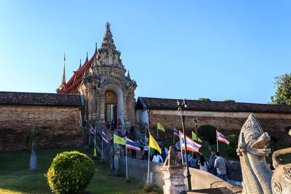 Wat Prathat Lampang Luang temple. — Stock Photo, Image