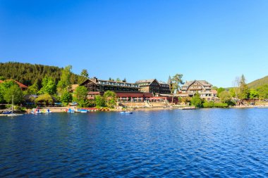 Göl Titisee Neustadt Kara Orman.