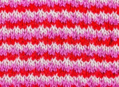 Örme doku. Seçici odak