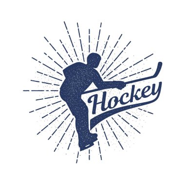 Antika damgalı hokey logosu