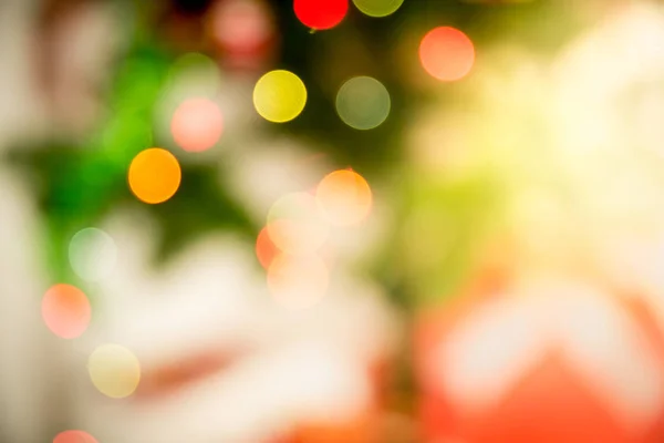 Christmas holiday bokeh. Abstrakt jul bakgrund — Stockfoto