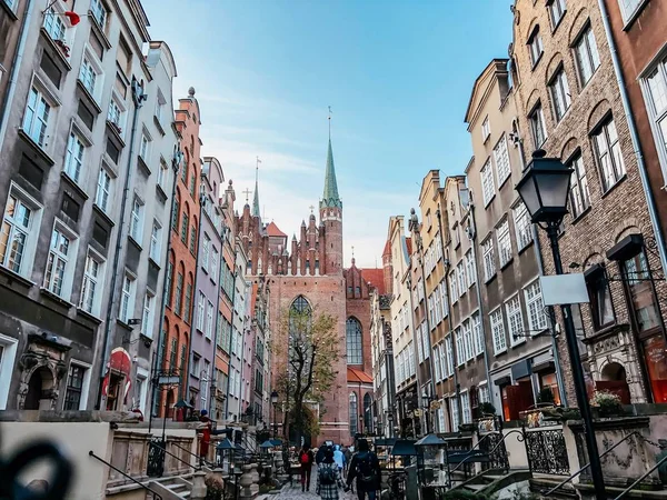 Oude Stad Europa Stedelijk Landschap Het Begrip Toerisme Vrije Tijd — Stockfoto