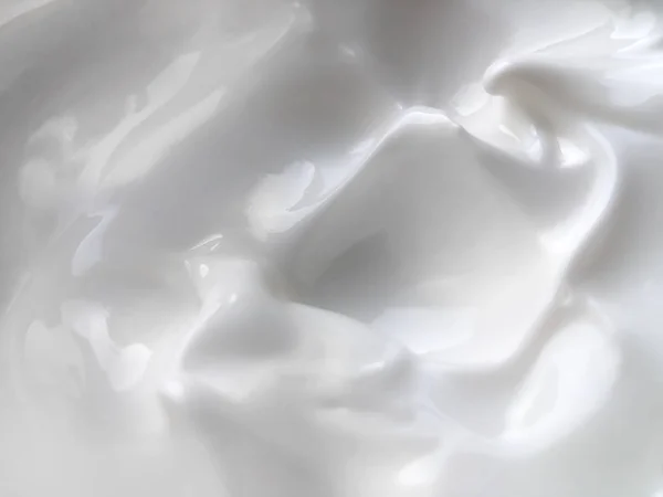 Texture of white cream for care.Beauty background. — Stock Photo, Image