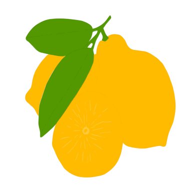 Beyaz arka planda meyveli brunch.