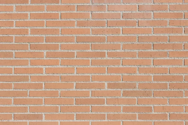 Solid brick wall in orange — Stock Photo, Image