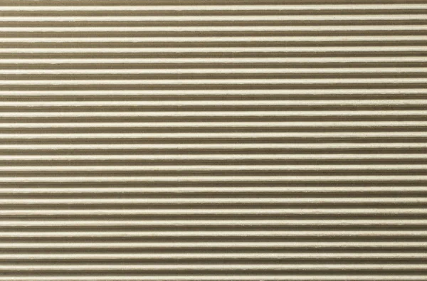 Papel kraft acanalado en líneas horizontales — Foto de Stock