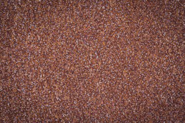 Davetiye veya endüstriyel temaların arka planı için paslı çelik bir plaka