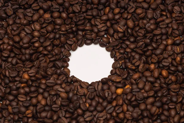 Coffee beans can be used like background or texture