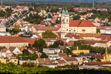 View of Mikulov town - Mikulov, Czech Republic clipart